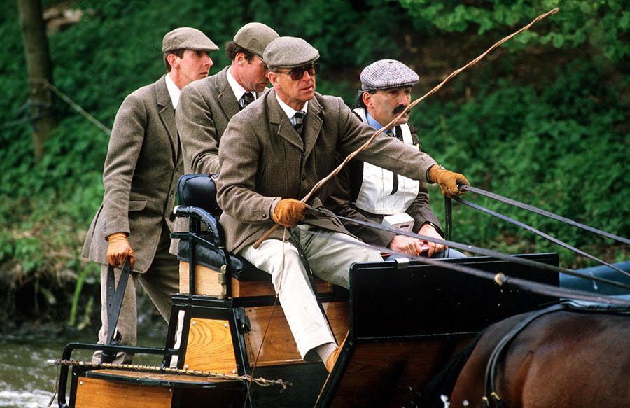 prince philip carraige driving