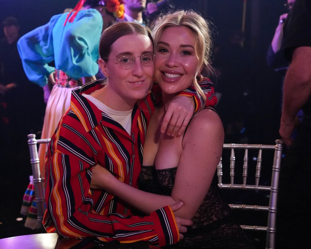 ROBBY HOFFMAN, GABBY WINDEY ON SET OF DANCING WITH THE STARS