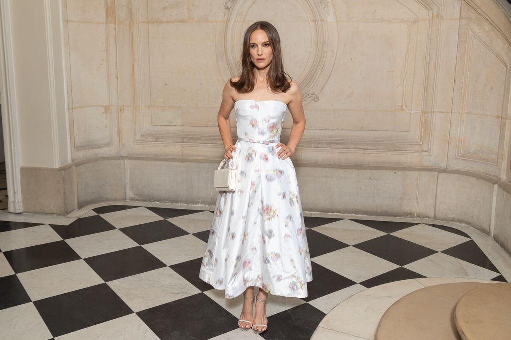 Natalie Portman attends the Christian Dior Haute Couture Fall/Winter 2023/2024 show 