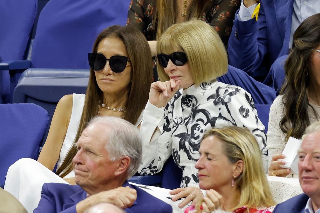 Vera Wang and Anna Wintour