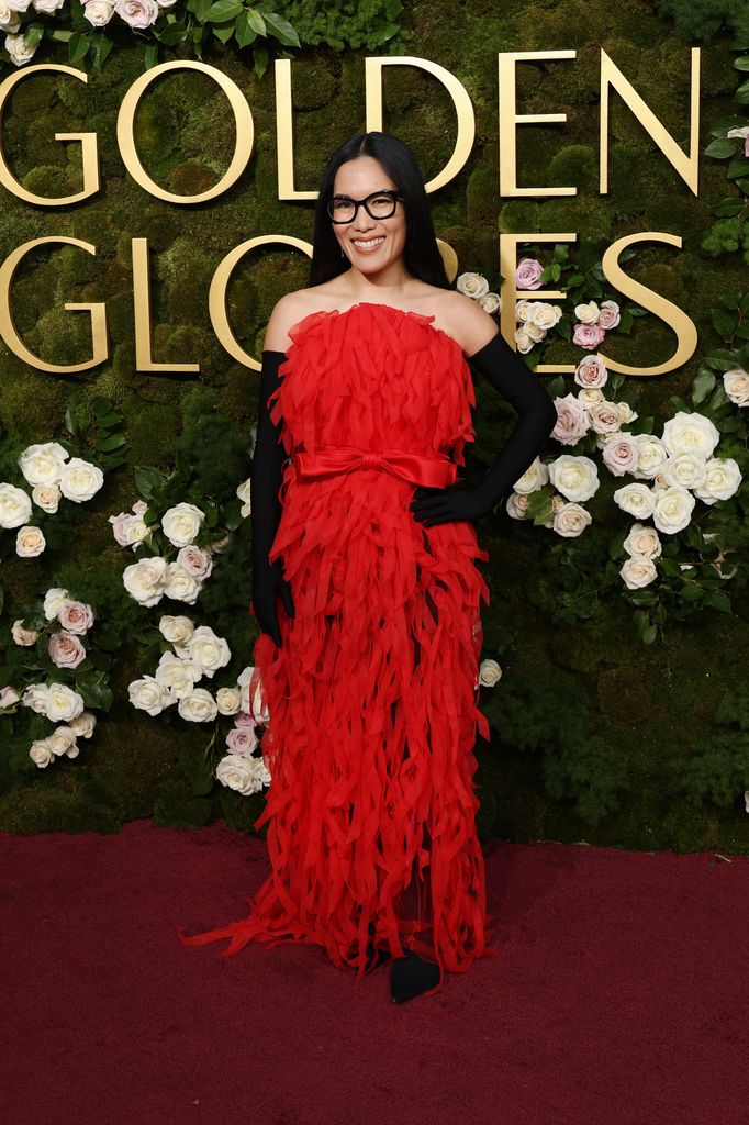 Ali Wong attends the 82nd Annual Golden Globe Awards at The Beverly Hilton on January 05, 2025 in Beverly Hills, California.