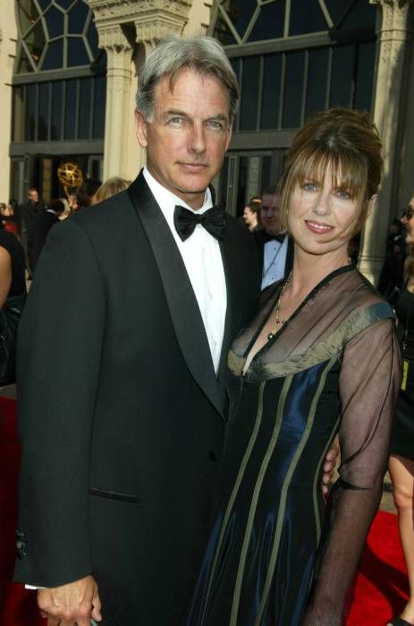 ncis mark harmon and wife at event 