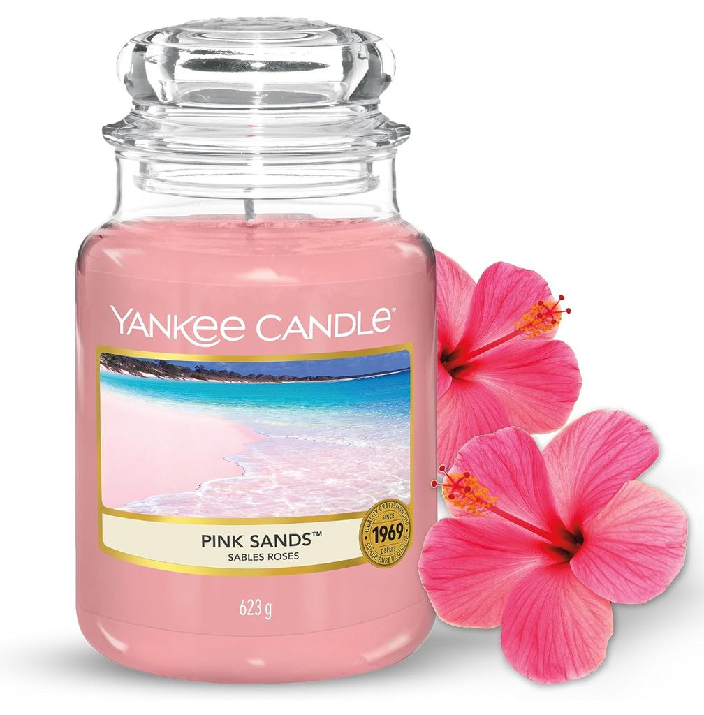 Yankee candle pink