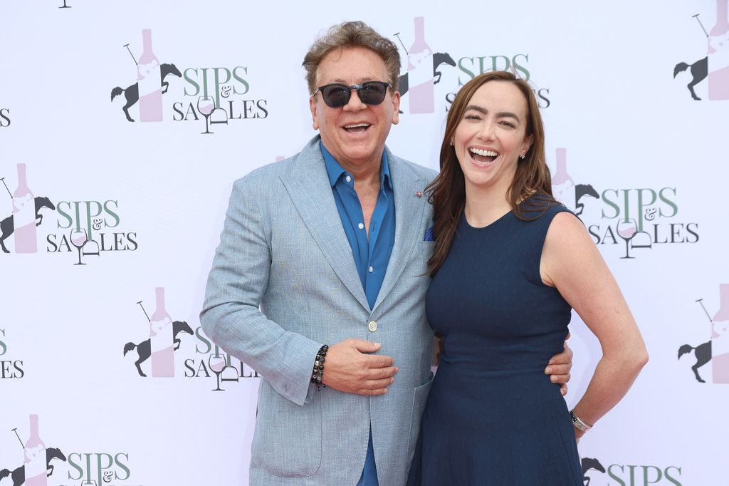 Ross King and girlfriend Bridget at a wine and polo event