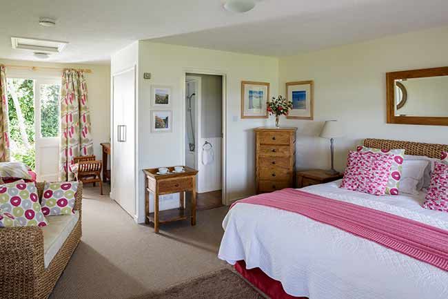 Star Castle isles of scilly bedroom