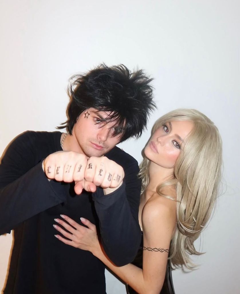 Leni and Aris dressed as Pamela Anderson and Tommy Lee