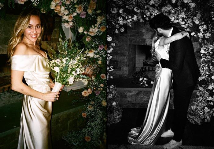 Winter wedding dress inspiration from celeb brides Alex Jones