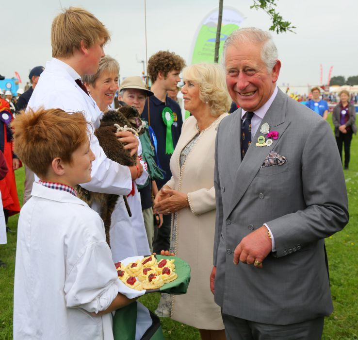 Prince Charles Cornwall scones