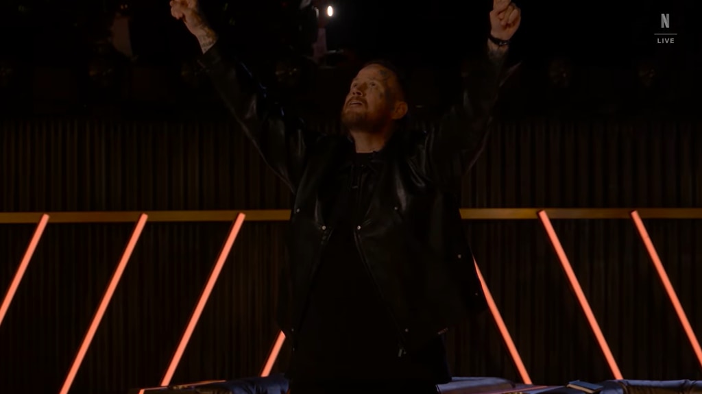 Jelly Roll is overwhelmed as he watches Bear Bailey perform on Star Search 