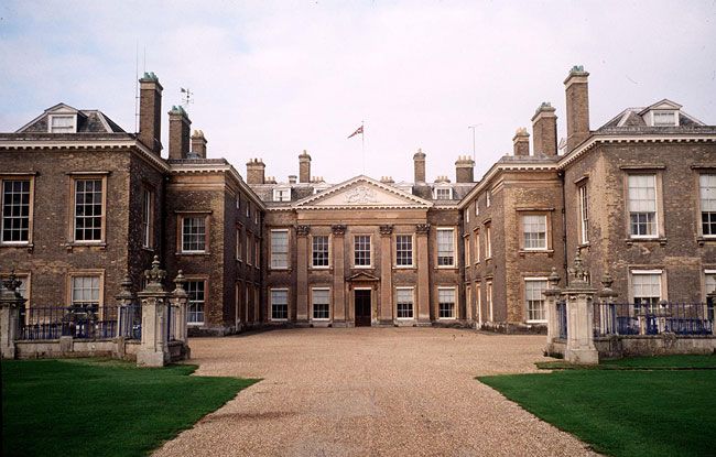 Althorp House pictured in 1981