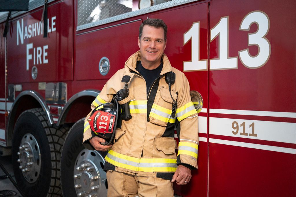 Chris O'Donnell in a promo shot for 9-1-1: Nashville