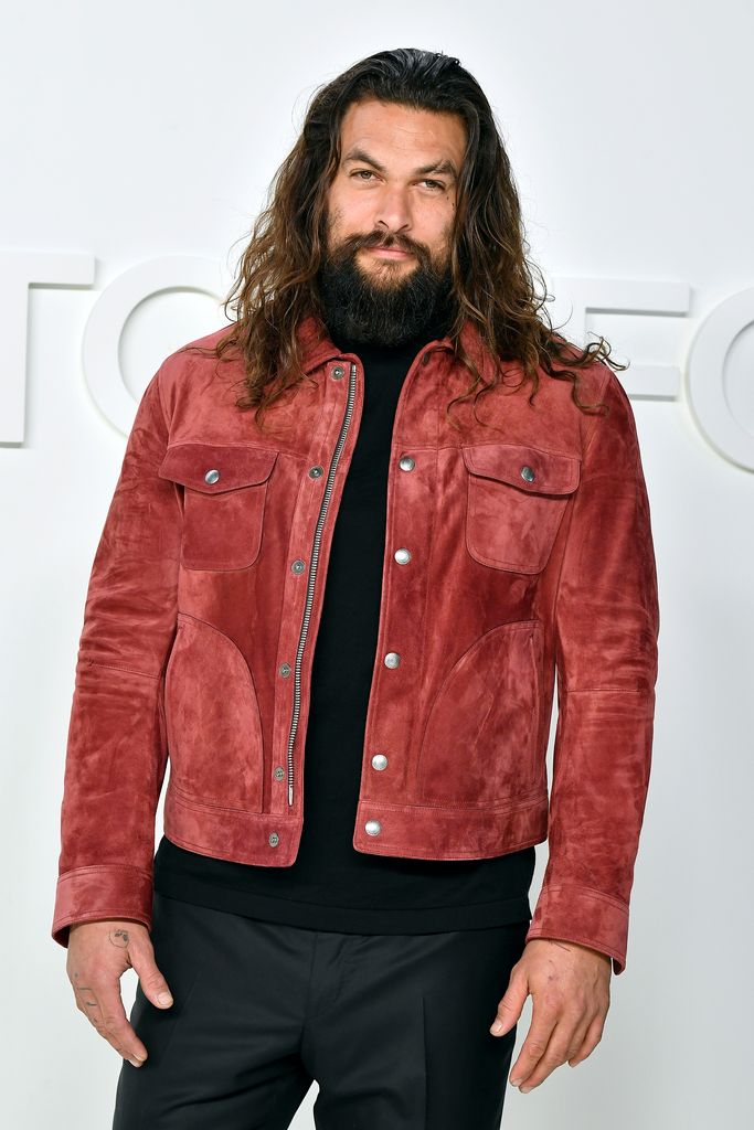 Jason Momoa attends the Tom Ford AW20 Show at Milk Studios on February 07, 2020 in Hollywood, California