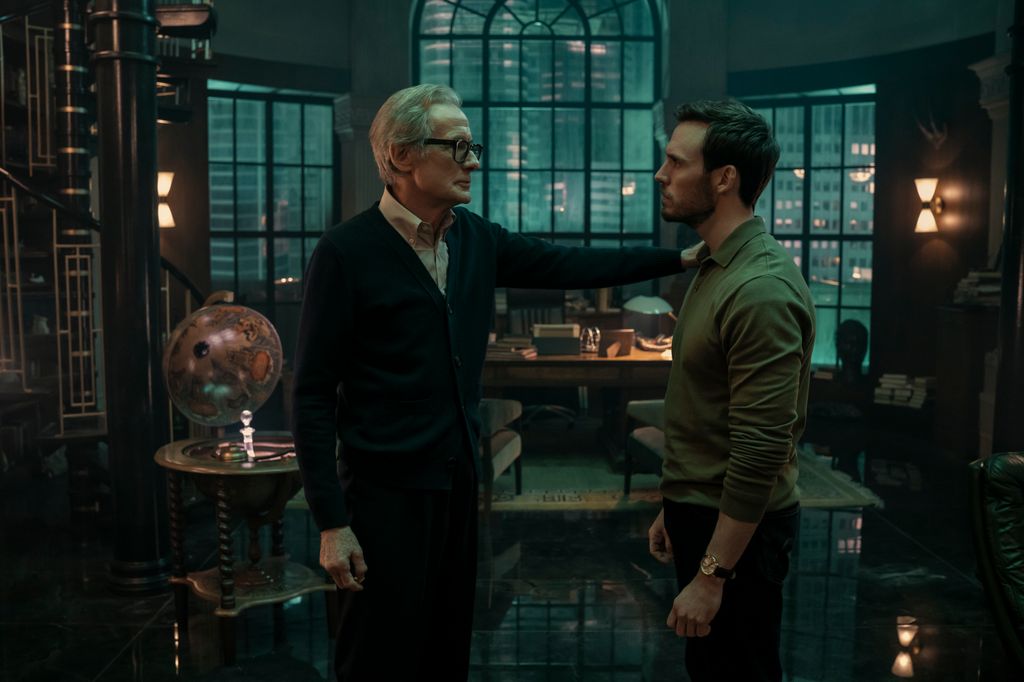 Sam Claflin and Bill Nighy in Lazarus