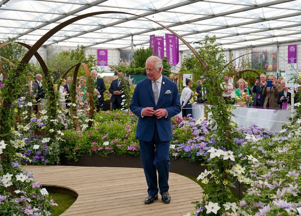 King Charles at Chelsea Flower Show