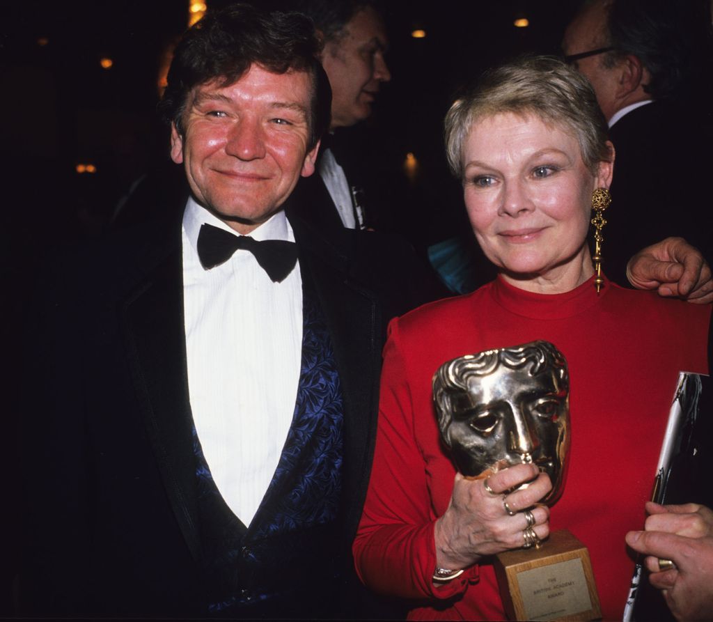 Dame Judi Dench and Michael William at the 1989 British Academy Awards