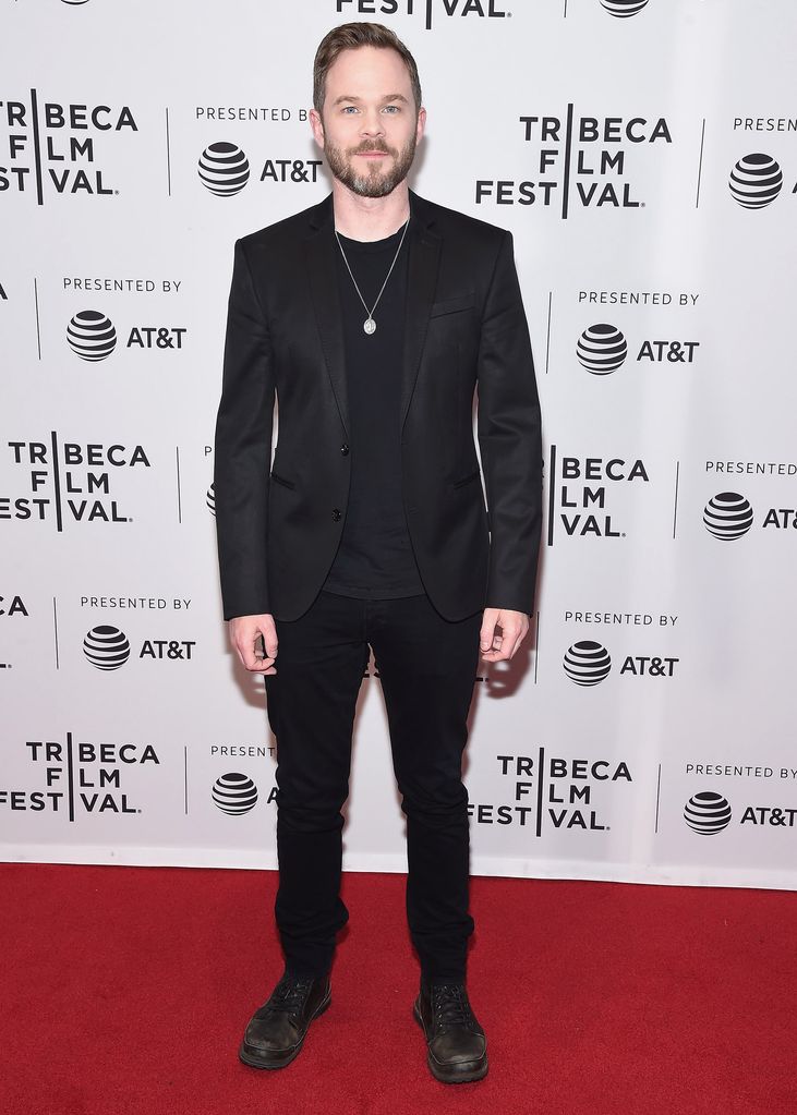 Shawn Ashmore posing on the red carpet