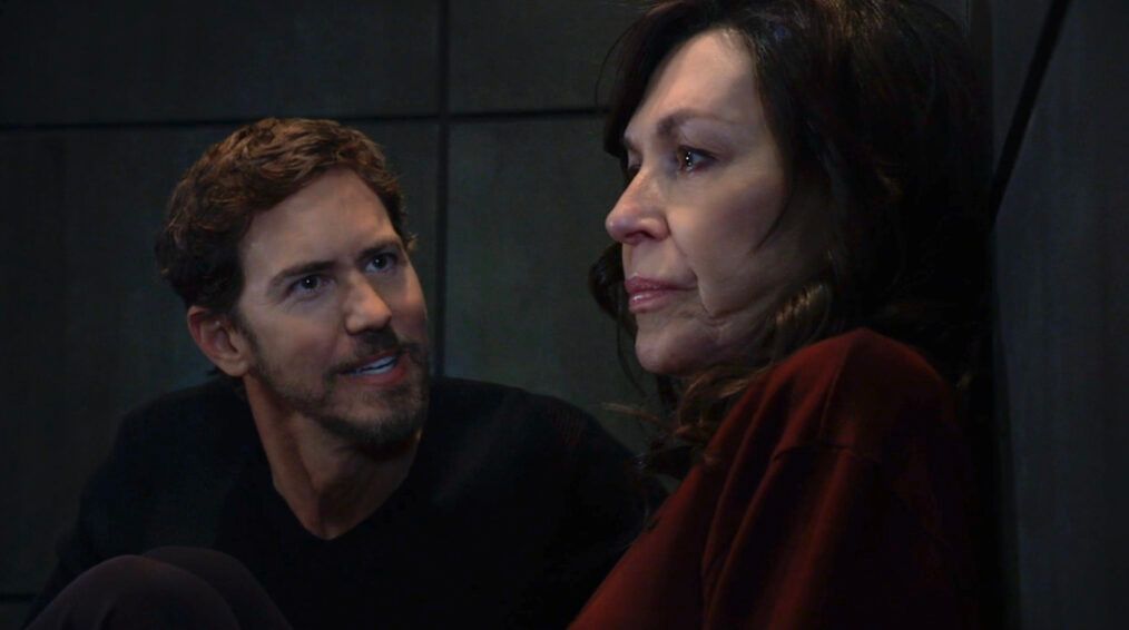 Wes Ramsay and Finola Highes in General Hospital