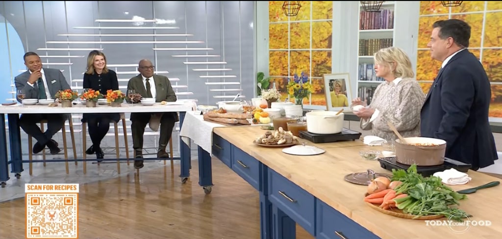today show segment martha stewart