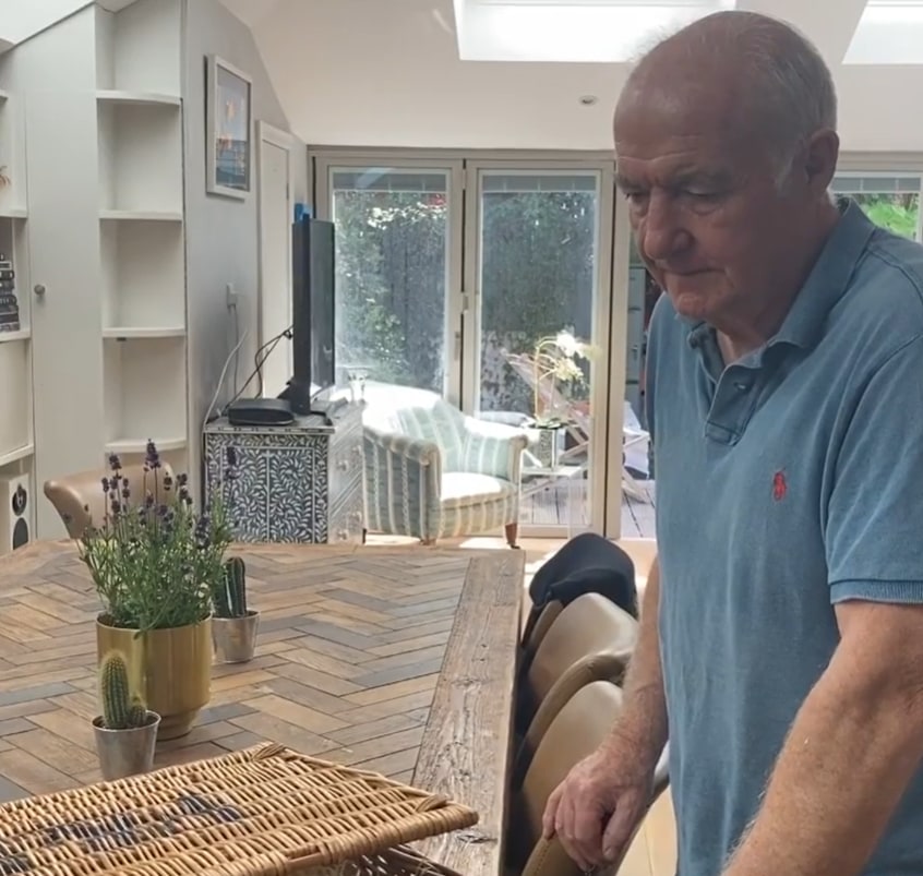 Rick Stein's dining area in west London