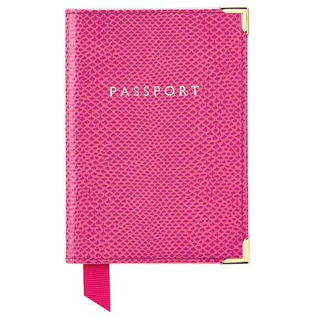 aspinal pink passport cover