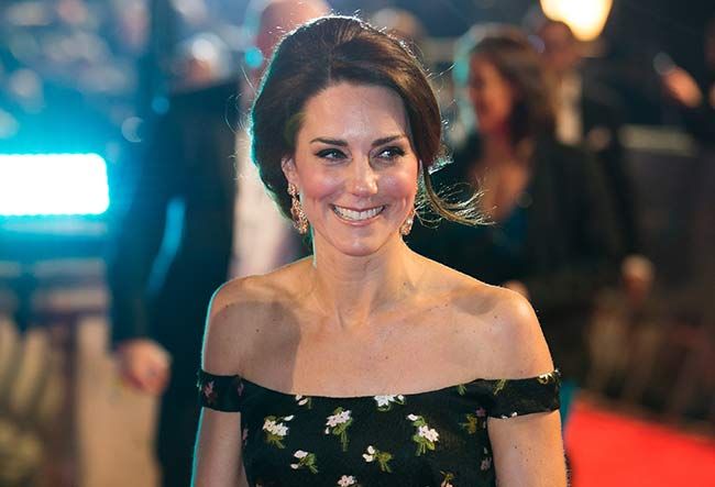 Kate Middleton baftas hair