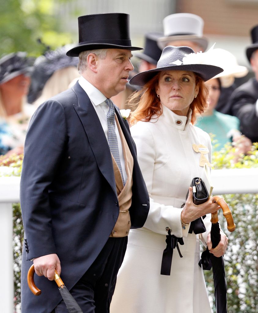 andrew and sarah at ascot