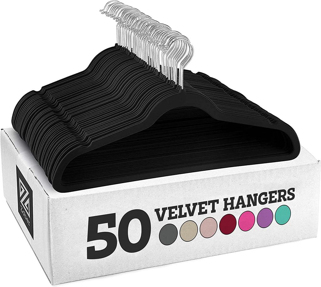 Zober Velvet hangers on Amazon