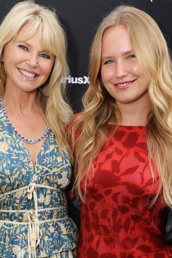 Christie Brinkley 69 Stuns In Low Cut Red Dress With Daughter Sailor 25 As Fans Say The Same 4876