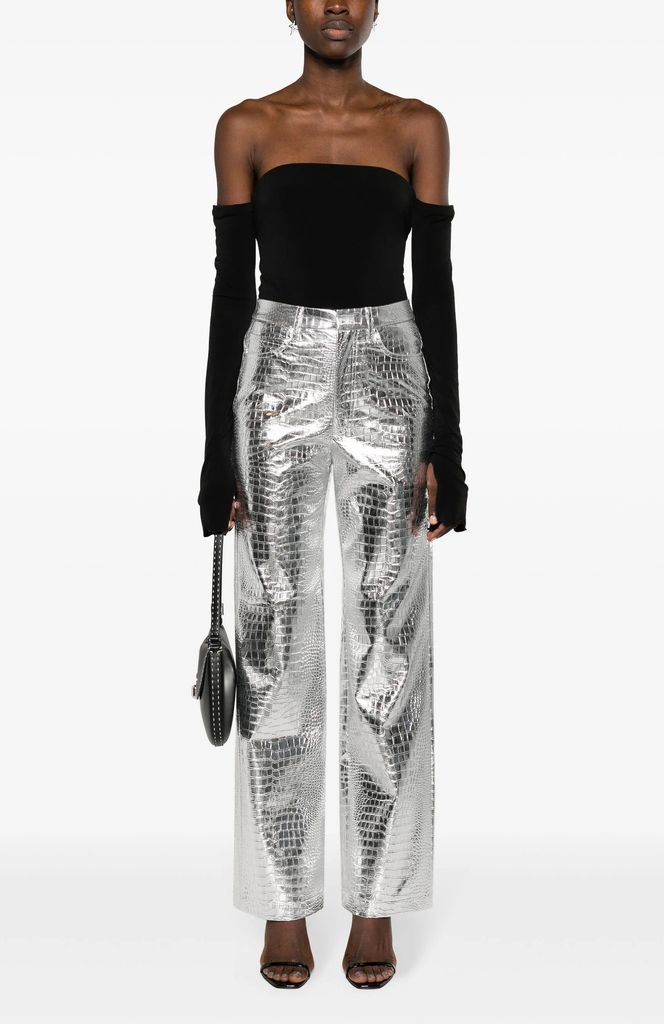 Rotate silver trousers