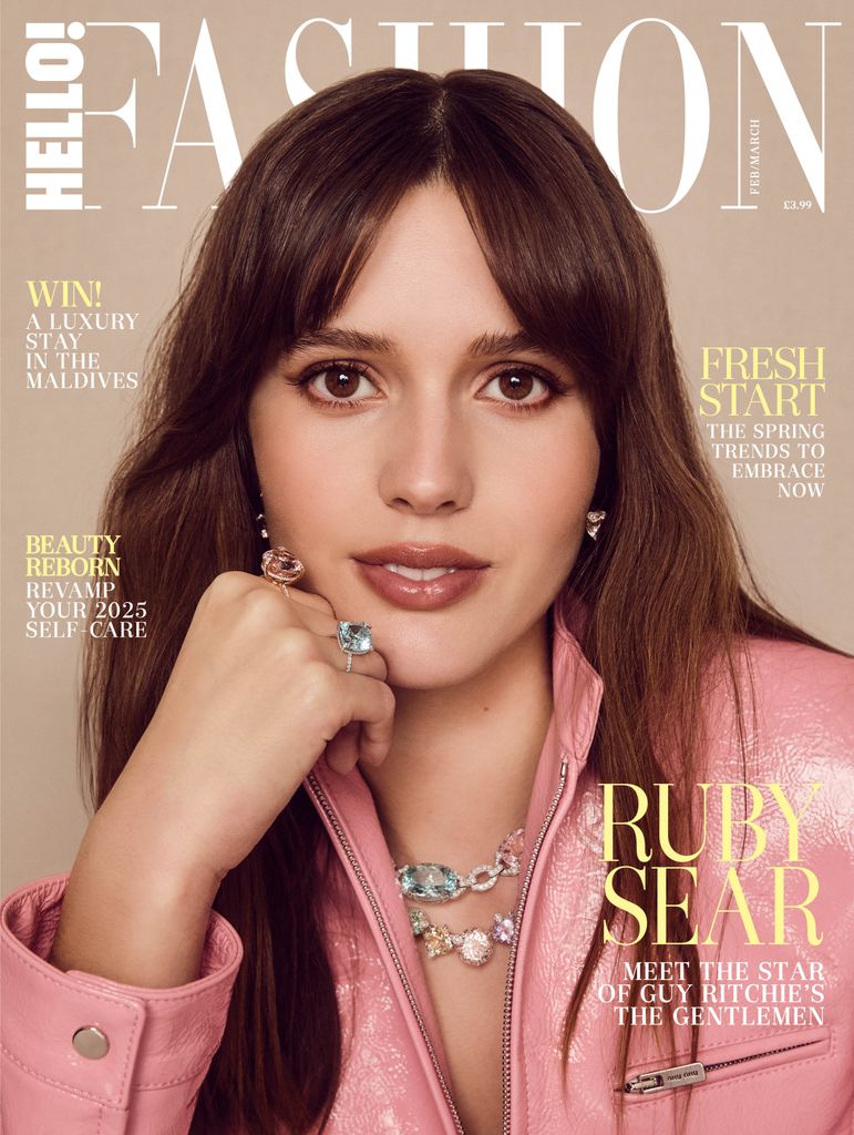 The February-March issue starring Ruby Sear is out now in stores.