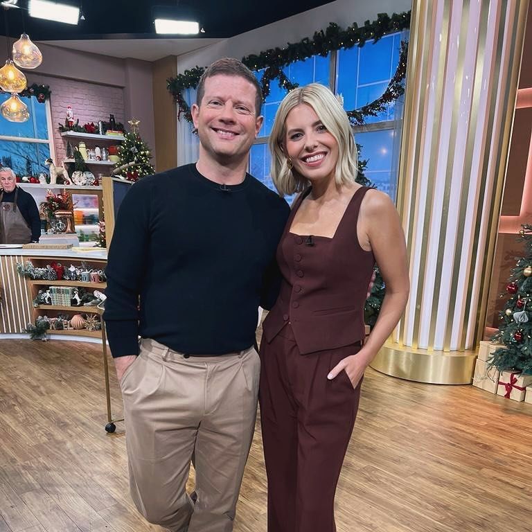 Dermot O'Leary and Mollie King on This Morning