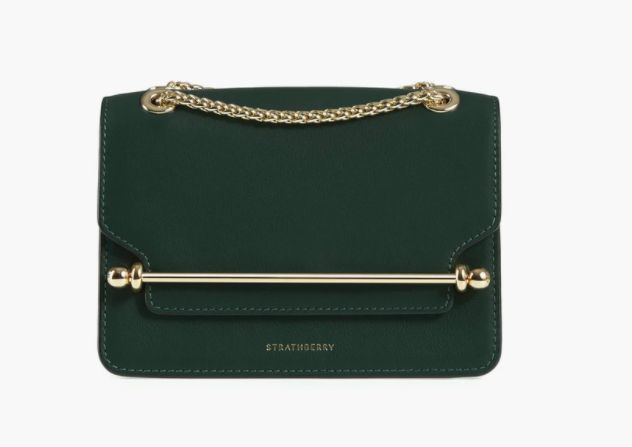 green strathberry handbag