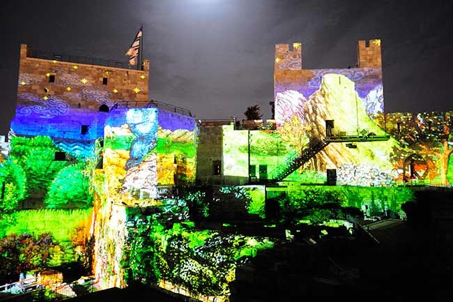 4 Jerusalem night spectacular