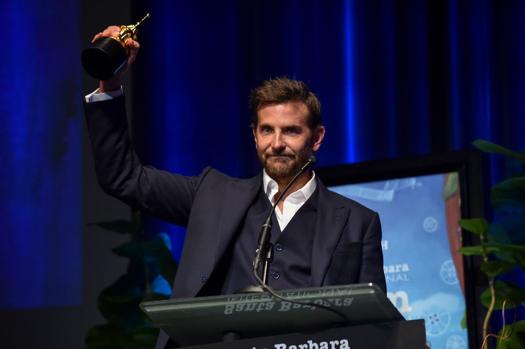 Bradley Cooper accepts the Outstanding Performer of the Year Award at the Santa Barbara International Film Festival 