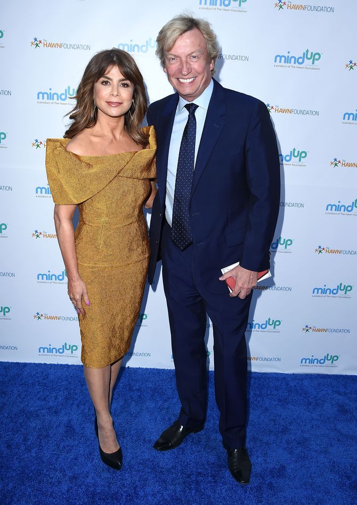 Paula Abdul and Nigel Lythgoe arrives at the Goldie Hawn Hosts Annual Goldie's Love In For Kids in 2016