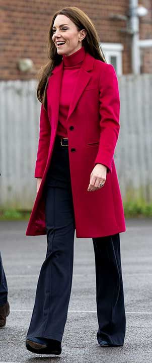 Princess of Wales wears Hobbs coat