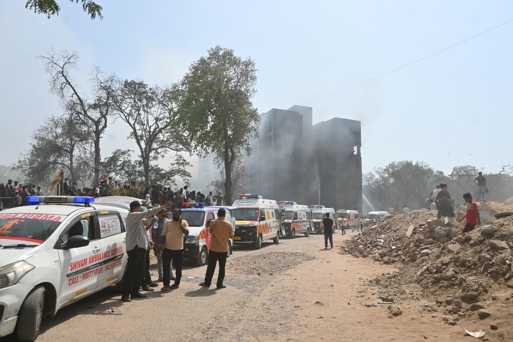 It is currently believed that Vishwash is the only survivor of the crash