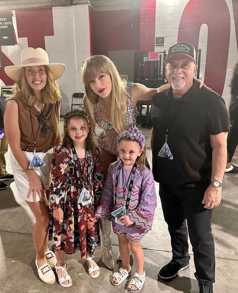 Taylor Swift meets Billy Joel and his children in 2023