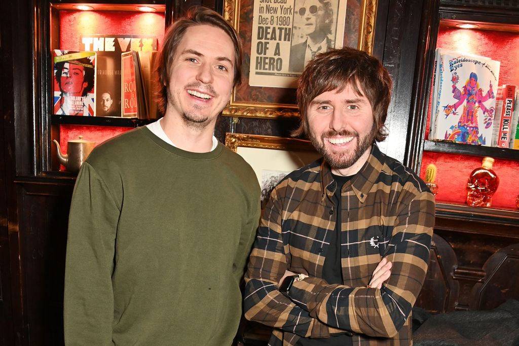 Joe Thomas and James Buckley attend Stop The Shadows 2024 