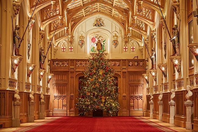 windsor castle christmas tree a