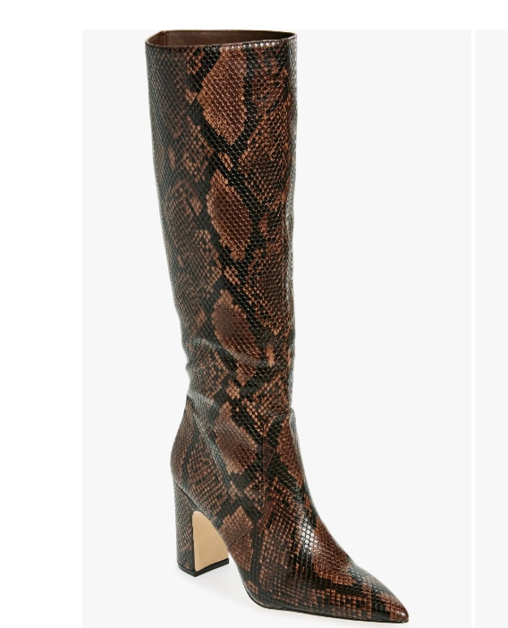 steve madden snakeskin boot like kelly clarkson