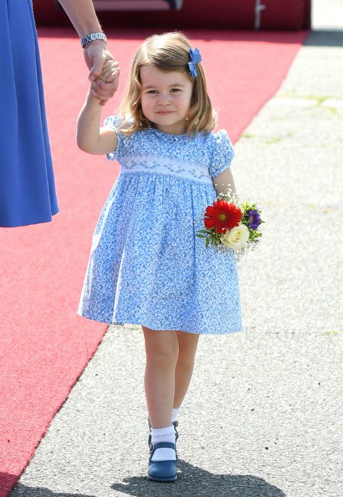 princess charlotte wears dresses