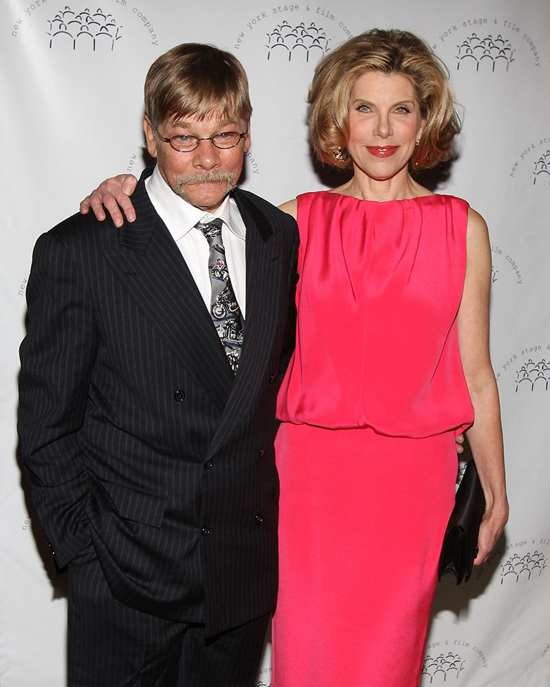 Matthew Cowles and Christine Baranski at the New York Stage and Film's annual gala in 2009