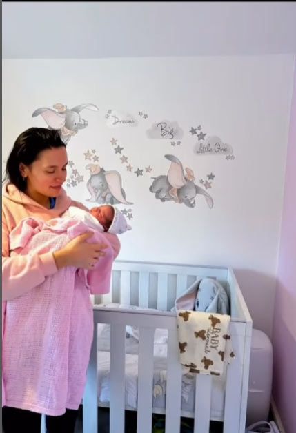 A photo of baby Zayna's nursery