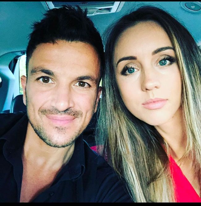 peter andre with emily