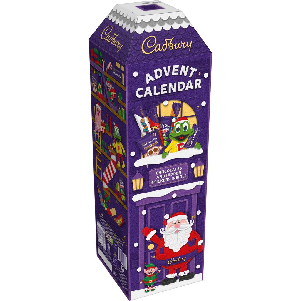 Cadbury 3D advent calendar