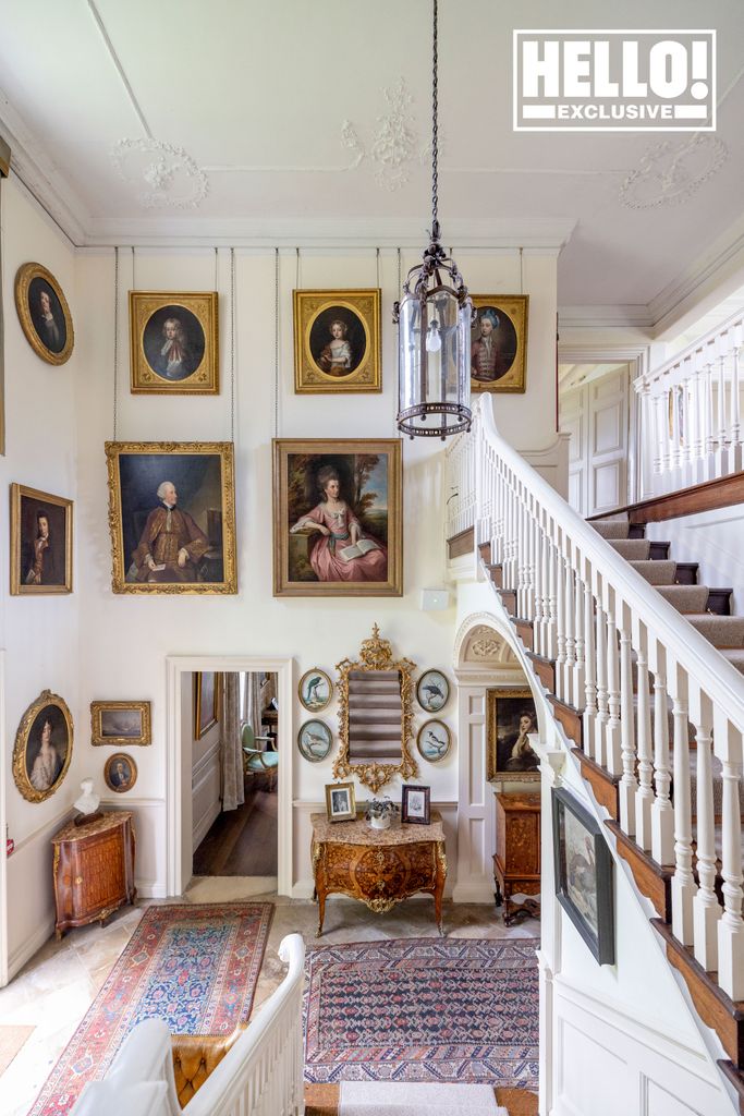 Inside Viscount and Viscountess Hinchingbrooke's stunning stately home ...