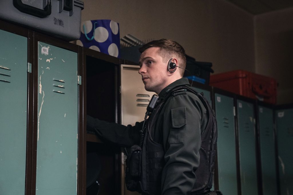 Nathan Braniff in a still from Blue Lights