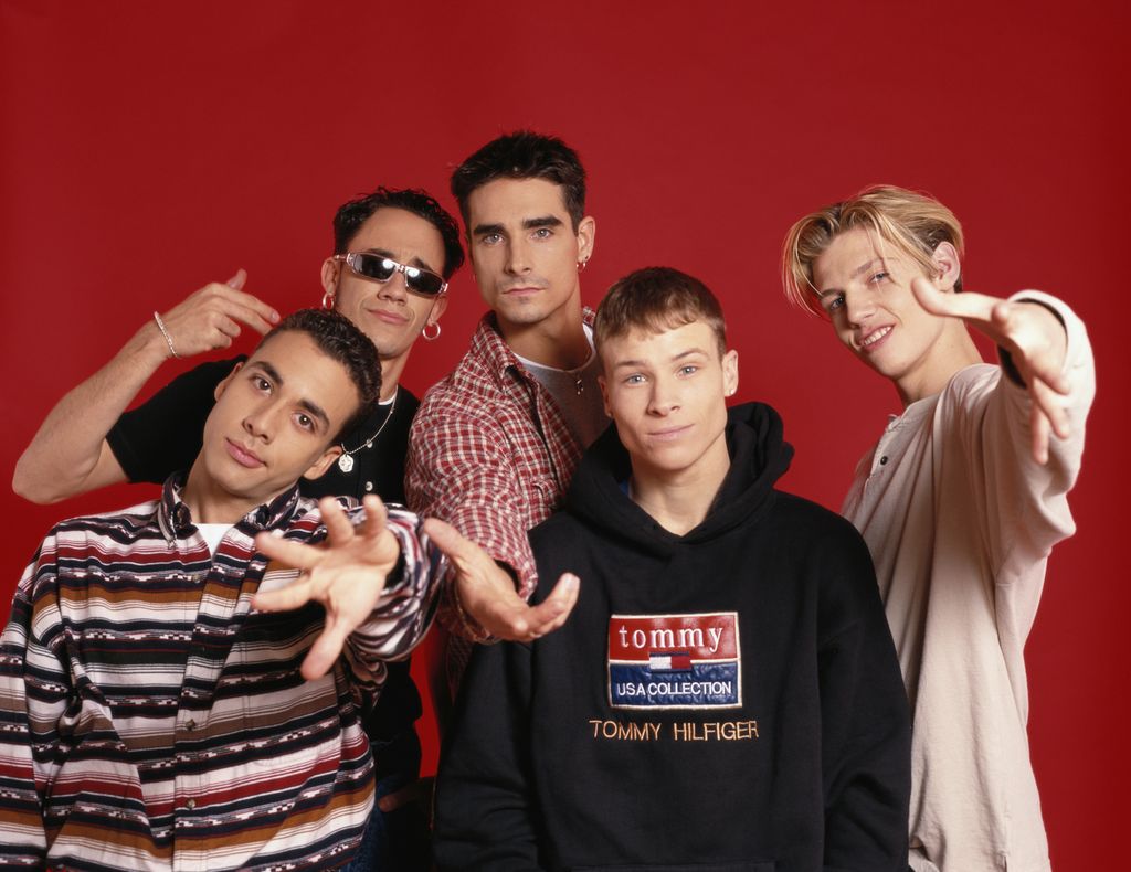 American boyband The Backstreet Boys, circa 1995