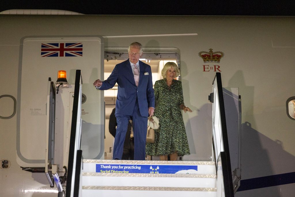 Charles and Camilla arriving in Rwanda in for CHOGM on June 21, 2022